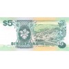 5 Dollars Singapour 1997