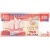 10 Dollars Singapour 1988