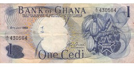 1 Cedi Ghana 1969