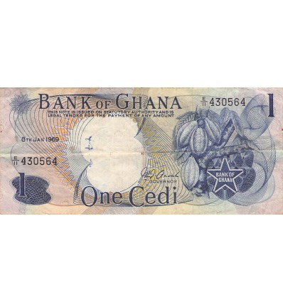 1 Cedi Ghana 1969