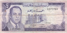 5 Dirhams Maroc 1970