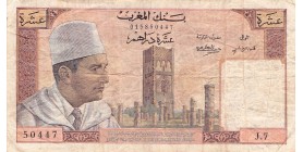 10 Dirhams Maroc 1960