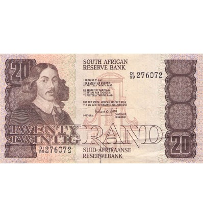 20 Rand Afrique du Sud (1982-85)