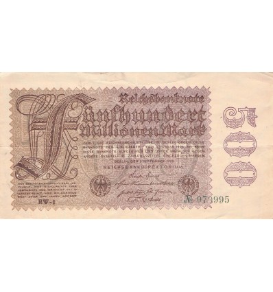 500 Millions de Mark 1.09.1923
