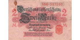 2 Mark Allemagne 12.08.1914