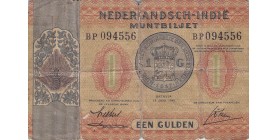 1 Gulden Indes Hollandaises 15.06.1940