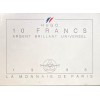 10 Francs en Argent Coffret B.U - Victor Hugo