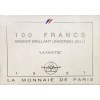 100 Francs Lafayette en Argent - Coffret B.U.