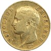 Avers : tête nue de Napoléon Ier à gauche