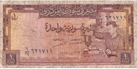 1 Livre Syrie 1962