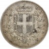 5 Lires Victor Emmanuel II Italie Argent - Italie Réunifiée