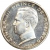 Avers : tête à gauche du Prince Rainier III