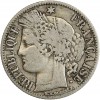 1 Franc Cérès Troisième République