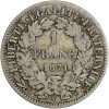 1 Franc Cérès Troisième République