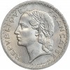 Avers : tête laurée de la Marianne à gauche