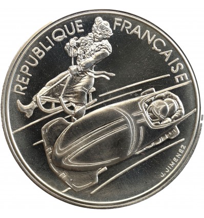 Essai de 100 Francs Bobsleigh