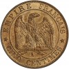 Revers : aigle déployée, la tête à droite, reposant sur un foudre