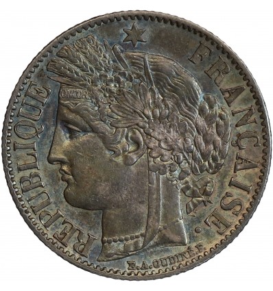1 Franc Cerès Deuxième République
