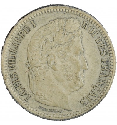 Avers : portrait de Louis-Philippe Ier à droite
