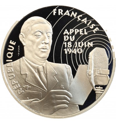 Essai de 100 Francs Appel du 18 Juin 1940