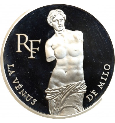 Avers : statue de la Vénus de Milo