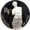 Avers : statue de la Vénus de Milo
