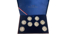 Coffret de 8 monnaies 10 Francs