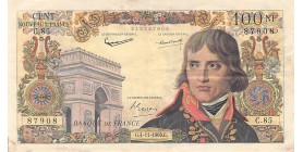 Avers : Napoléon Bonaparte à droite et l'Arc de Triomphe à gauche
