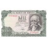 Avers : buste du ministre des finances et prix Nobel de littérature José Echegaray
