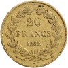 Revers : valeur faciale et date dans une couronne formée d'une branche d'olivier à gauche et d'une branche de laurier à droite