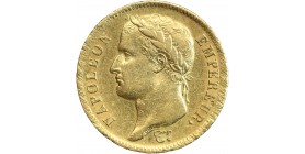 Avers : tête laurée de Napoléon Empereur à gauche