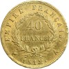 Revers : 40 / FRANCS dans une couronne formée de deux branches de laurier nouées à leur base