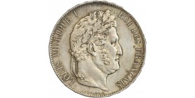 Avers : tête laurée de Louis Philippe Ier à droite