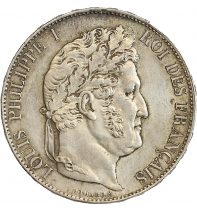 Avers : tête laurée de Louis Philippe Ier à droite