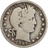 1/4 Dollar Barber - Etats-Unis Argent