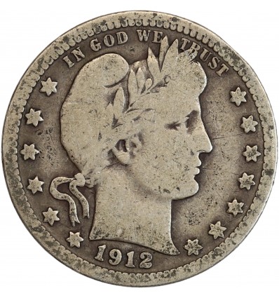 1/4 Dollar Barber - Etats-Unis Argent