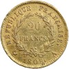 Revers : 20/FRANCS dans une couronne de laurier