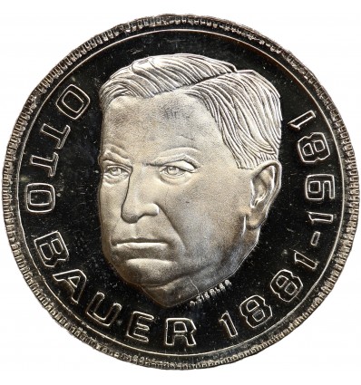 Revers : portrait d'Otto Bauer