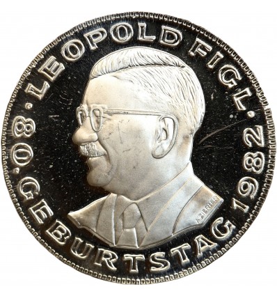 portrait de Leopold Figl à gauche