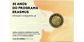 2 Euros Portugal 2022 B.E. - Programme Erasmus
