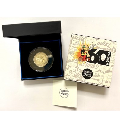 2 euros commémorative France 2019, en qualité Belle Epreuve, sur le thème du 60ème anniversaire de la création d'Astérix