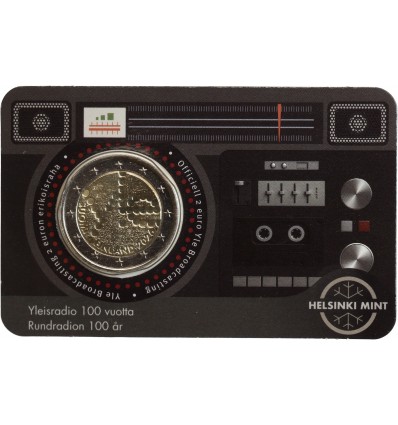 2 Euros Finlande 2026 Coincard