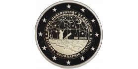 2 Euros Belgique 2026 B.E. - Institut Géographique