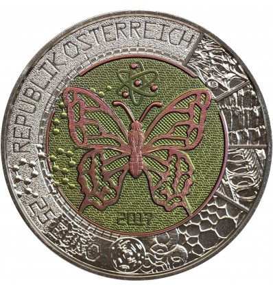 25 Euros Autriche 2017 - Niobium - Microcosme
