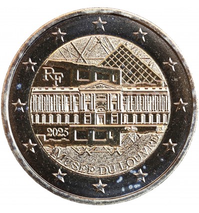2 Euros France 2025 - Musée du Louvre