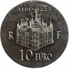 Revers : Louvres médiéval - dates de règne