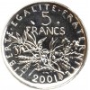 5 Francs Semeuse Argent Brillant Universel