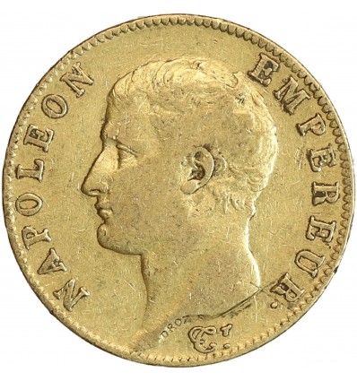 20 Francs Napoléon I Tête Nue Revers République