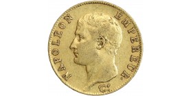 20 Francs Napoléon Ier Tête Nue Revers République