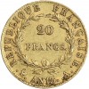 20 Francs Napoléon Ier Tête Nue Revers République